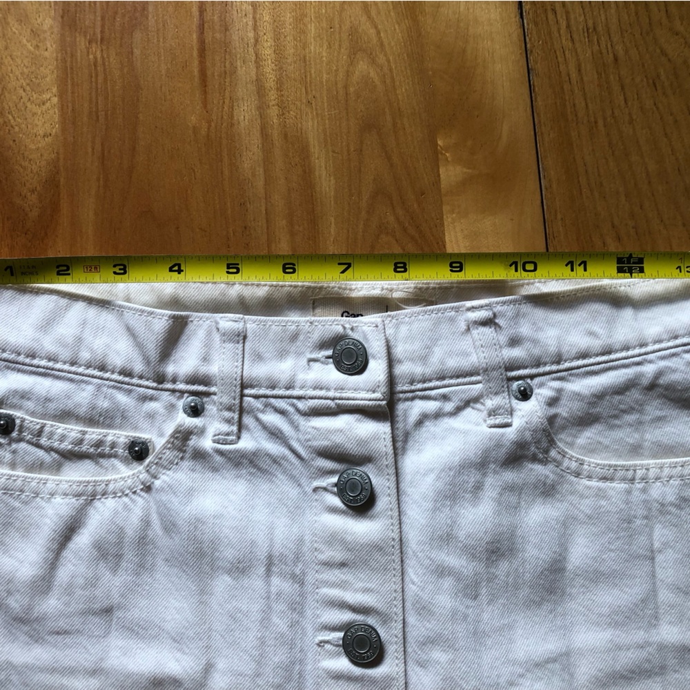 GAP White Mini Skirt